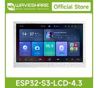 Waveshare ESP32-S3 Carte de développement d'affichage capacitif 4,3 pouces, 800 × 480, options 5 points pour touch, compatible avec Arduino With Touch Function