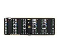 Waveshare Four GPIO Expander for Raspberry Pi Pico Four Sets of Male Headers for Connecting More Expansion Modules USB Power Input Connector