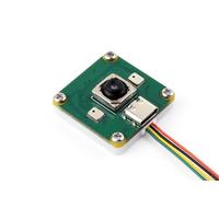 Waveshare IMX378 12MP USB Camera (A), Supports 30 FPS Output, Better Sensitivity in Low-Light Condition, Distortion-Free, Onboard Dual Microphones, for Raspberry Pi 5/Jetson Orin kit/RDK X5