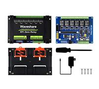 Waveshare Industrial 6-Channel Relay Module for Raspberry Pi Zero, RS485/CAN Bus, Power Supply/Photocoupler Isolation