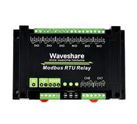 Waveshare Industrial Modbus RTU Relay Module 8-Ch Relay with RS485 Interface Multi Isolation Protection Circuits for Industrial Control Equipments