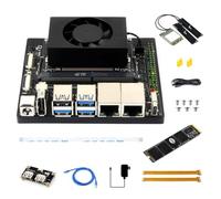 Waveshare Jetson Orin NX AI Dual ETH Development Kit for Embedded and Edge Systems, 16GB Memory Jetson Orin NX Module