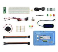 waveshare Kit de démarrage pour Raspberry Pi Pico avec tutoriels riches et ressources, démarrage rapide avec Raspberry Pi Pico et MicroPython pour débutants Raspberry Pi