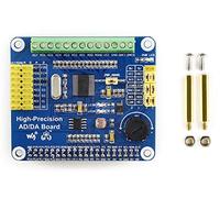 Waveshare L'extension AD/DA vous permet d'ajouter des fonctions AD/DA de haute précision compatibles avec Raspberry Pi 5/4B/3B/Zero/Zero W/Zero 2W/Pico/Pico W/Pico WH et Jetson Nano
