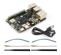Waveshare LF Aura High-Performance Linux Development Board, Rockchip RV1126B Quad-Core 1.6GHz Processor, 3 Tops Computing Power, 4K Encoding and Decoding, 4GB RAM, 0GB eMMC Flash