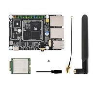 Waveshare Luck-Fox Lyra Pi A 4G Kit, Luck-Fox Lyra Pi Linux Micro Development Board, Based on Luck-Fox Core3506 Core Board, Integrates Triple-Core Arm Cortex-A7 and Arm Cortex-M0 Processors