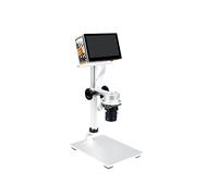 Waveshare Microscope Accessory Kit, Support 12MP Visual Magnification, Microscope 4.3inch 800×480 IPS LCD Screen Bracket B, Compatible with Raspberry Pi