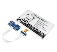 Waveshare Module d'affichage électronique V2 de 7,5" 800 x 480 - Résolution 3,3 V/5 V - Écran électronique E-Ink avec contrôleur intégré - Interface SPI Compatible avec Raspberry Pi/Jetson
