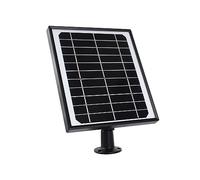 Waveshare Monocrystalline Silicon Solar Panel, 5.5V 6W Photovoltaic Panel High-efficiency, Tempered Glass Panel, Outdoor Waterproof