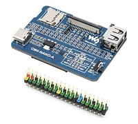 Waveshare Nano Base Board (A) for Raspberry Pi Compute Module 4,Same Size as The CM4