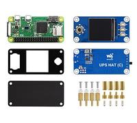 Waveshare Pi Zero WH Package F Together with UPS Module and 1.3inch LCD Display Ready-to-Use kit