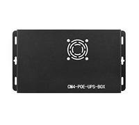 Waveshare PoE UPS Uninterruptible Power Supply Base Board/Mini-Computer Designed for Raspberry Pi Compute Module 4 Gigabit Ethernet Dual HDMI Quad USB2.0