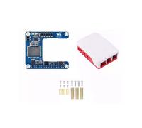Waveshare pour Raspberry Pi 5/CM5 PoE HAT Power Over Ethernet HAT(H) 5 V 5 A Compatible 802.3af/At avec Étui pour RPI 5/CM5