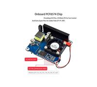 Waveshare Pouvoir sur Ethernet HAT Prend en Charge la Carte D'Extension RéSeau PoE 802.3Af avec OLED pour Raspberry Pi 4 Modèle B / 3B +
