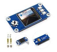 Waveshare Raspberry Pi 1.3inch IPS LCD Display Hat, 240x240 Pixels with Embedded Controller, Communicating Via SPI Interface