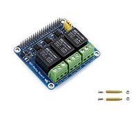 Waveshare Raspberry Pi Power Relay Board Expansion Board Module Three Channel(3-ch) for Raspberry Pi A+/B+/2B/3B/3B+/4B