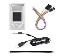 Waveshare Rectangle-Shaped All-in-One Capacitive Fingerprint Sensor (F), Cortex Processor, UART and USB Communication, Compact Size