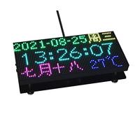 Waveshare RGB Full-Color LED Matrix Panel Display 64×32 Pixels 3mm Pitch LED Screen for ESP32, Arduino,2048 Individual RGB LEDs