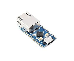 Waveshare RP2040-ETH Mini Development Board, RP2040 Ethernet Port Module, Raspberry Pi Microcontroller Development Board, Based on Official RP2040 Dual Core Processor