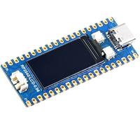 Waveshare RP2040 MCU Carte avec Header, Intégré 0,96 Pouce écran LCD et Raspberry Pi RP2040 Puce, Processeur de Bras Double cœur, Support MicroPython, C/C++