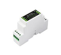 Waveshare RS232 To RS485 Converter (B), Active Digital Isolator, Rail-Mount Support, 600W Lightningproof & Anti-Surge, Multi-Isolation Protection