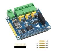 Waveshare RS485 CAN HAT la Carte D'Extension RS485 CAN pour Raspberry Pi Permet une Communication Longue Distance Stable Via RS485/CAN