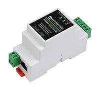 waveshare Serveur série industriel Ethernet RS485 vers RJ45 module Ethernet, TCP/IP vers série, prend en charge la passerelle Rail-Mount/Modbus, serveur TCP/client TCP/mode UDP/UDP Multicast Multi