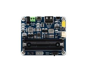Waveshare Solar Power Management Module for 6V~24V Solar Panel Supports Solar Panel/USB Connection Battery Charging Onboard MPPT SET Switch DC-002 Jack/screw Terminal Input