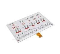 Waveshare Tri-Color 7.5inch E-Ink Raw Display Panel 640x384 Resolution 3.3v E-Paper Electronic Screen with Embedded Controller Compatible with Raspberry Pi/Arduino/STM32