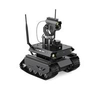 Waveshare UGV Beast ROS 2 Open-Source Off-Road Tracked AI Robot Accessories for Jetson Orin Series Board(Not Included), Support Dual Controllers, with 360° Flexible Omnidirectional Pan-Tilt