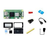 Waveshare Zero 2 W Package H, Bundle with 2.13inch Touch e-Paper Hat(with Case) Power Supply 5V/3A TF Card 16GB Card Reader and So on, Compatible with Raspberry Pi