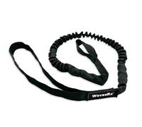 WAVESRX BowTether Corde élastique de Proue pour Ancre de motomarine (PWC) | Ancrage Facile pour Jet-Ski | S’étire de 4 ft à 6 ft en Absorbant Les Vagues et Les rafales de Vent (Noir)