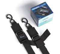 WavesRx Lot de 2 Sangles de sécurité réglables de 5,1 x 61 cm Capacité de 544,3 kg pour Transporter en Toute sécurité des Bateaux, des jetskis et Autres WC (2"x48" (2PK))