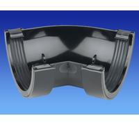 Wavin OSMA Roundline Angle (45 deg) 112mm Black 0T004b by OSMA