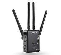 WAVLINK AC1200 Amplificateur Wi-Fi double Wi-Fi compatible avec tous les appareils Wi-Fi, répéteur Wi-Fi (répéteur sans fil, routeur, point d'accès sans fil, WPS, Plug & Play, 2 ports Ethernet