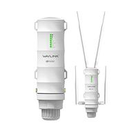 WAVLINK AC1200 Gigabit Point d'accès Wi-Fi extérieur Prise en charge 60 mètres Poe Répéteur résistant aux intempéries Double bande 5G + 2,4G Idéal pour (572HG3)