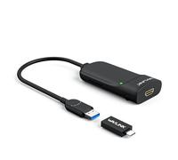 WAVLINK Adaptateur USB 3.0 vers HDMI Multi-écrans pour Windows et Mac jusqu'à 2048 x 1152/1920 x 1200 (Noir)