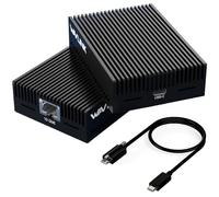 WAVLINK Adaptateur USB 4 vers Ethernet 10 Gbit/s, adaptateur réseau USB-C vers Ethernet 10G avec puce AQC113, prend en charge Thunderbolt 3/4/5 et USB4, pour Mac, Windows et Linux (pilote requis sous