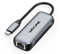 WAVLINK Adaptateur USB C vers Ethernet 5Gbps, Adaptateur Réseau Gigabit Ethernet RJ45 sans Pilote pour Windows 10/11, Mac OS 11 ou ultérieur, Linux et Autres