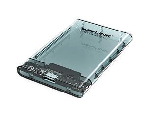 WAVLINK Boîtier de Disque Dur Externe 2,5 "pour Disque Dur SATA SSD 2,5" 9,5 ou 7 mm, Montage sans Outil, accélération UASP