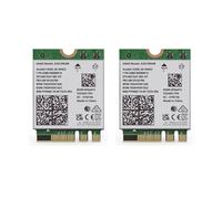 WAVLINK Intel AX200/AX210 WiFi 6E 2.4GHz/5GHz/6GHz adaptateur réseau 5400Mbps Bluetooth 5.3 pour ordinateur portable latence Ultra-faible M.2/NGFF - Type 2pcs