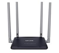 WAVLINK N300 Routeur 4G LTE avec Chipset Qualcomm - Routeur Mobile Haut Débit jusqu'à 150Mbps, WiFi 300Mbps, Slot Carte SIM, 4 Antennes 5dBi, Installation Facile, Compatible Free Orange SFR Bouygues