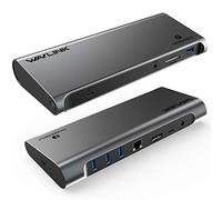 WAVLINK Station d'accueil Thunderbolt 3 avec Fonction de Charge 85 W pour MacBook Pro Fin 2016-2020 et Ordinateurs Portables Windows spécifiques