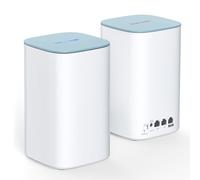 WAVLINK Système Mesh WiFi 6 AX3000 (2 Pack) - Routeur VPN Double Bande, Couverture 3200 pi², 256 Appareils, 5x5dBi, 3 Ports Gigabit, MU-MIMO
