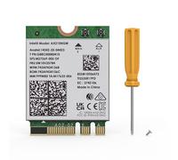 WAVLINK WiFi 6E carte sans fil Intel AX210 Tri-bande 5400Mbps 2.4GHz/5GHz/6GHz adaptateur réseau Bluetooth5.3 Module WiFi pour ordinateur portable - Type Intel AX210NGW