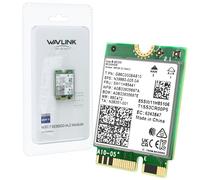 WAVLINK WiFi 7 Carte WiFi, 8774Mbps Tri-Band BE200 M.2 NGFF Network Module with Bluetooth 5.4, MU-MIMO, WPA3, Support Windows 10/11(64-bit) Laptop, Non Disponible pour Les Cartes mères AMD