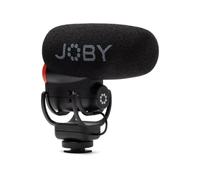 JOBY Wavo Plus, Microphone De Vlogging sur Caméra, Microphone Super Cardioïde avec Monitoring Audio en Direct, Filtre Passe-Haut, Mode Auto, Niveau De Batterie LED, Microphone pour Caméras Compactes