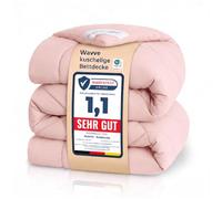 WAVVE Couette 140x200 300GSM 1 Personne Enfant 90x190 Chaud Hiver Rose