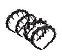 Wavy Headband, Rippled Rhinestone Hairband with Teeth Hoop, 4.72 Inches Lightweight & Comfortable Design, Hair Bands for Women, Girls, Bridesmaids, Dancers, Evening Gowns, Daily Wear, Home, Holiday