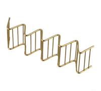 Wavy Stainless Steel Taco Holder Rack 22cm(gold)